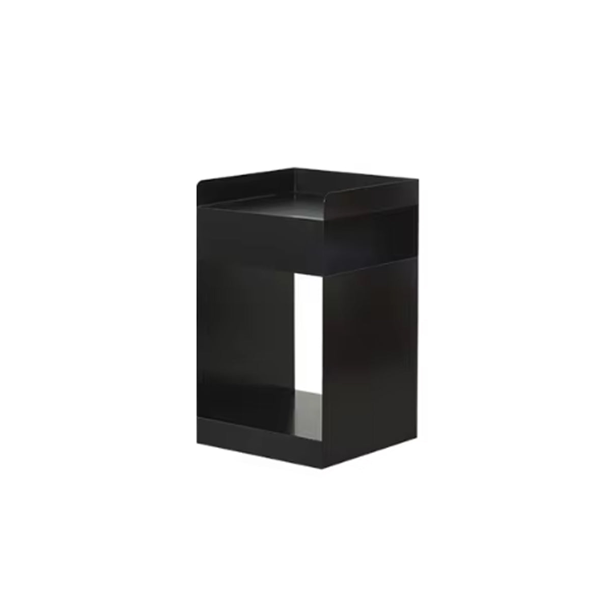 Danish Modern Metal Origami Side Table