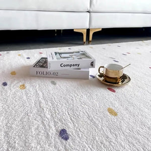 Spotted Rainbow Color Carpet Area Rug