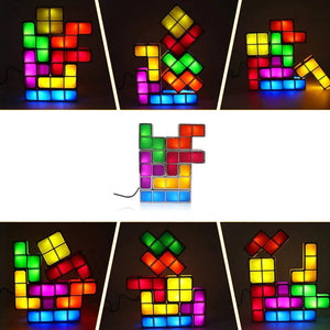 Stackable Block Puzzle Table Lamp