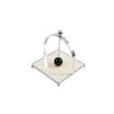 Stainless Steel Wooden Ball Napkin Holder