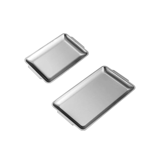 Stainless Steel Serving Plate For Coffee & Snack