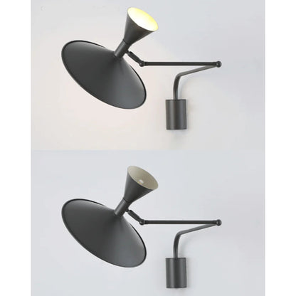 Swing Arm Scone  Plug in Wall Lamp