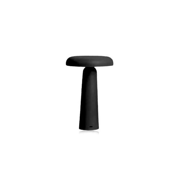Lampe de table tactile sans fil inclinable en forme de champignon