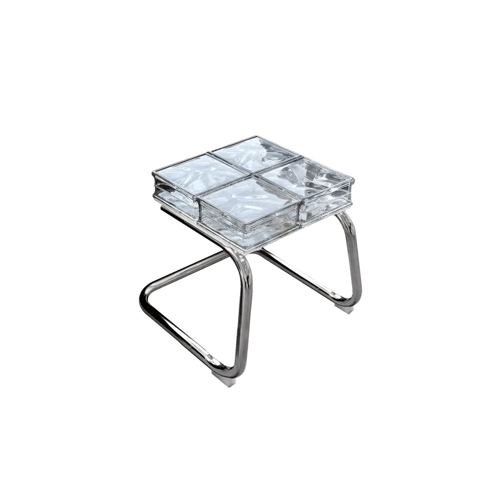 Translucent Glass Block Coffee Table