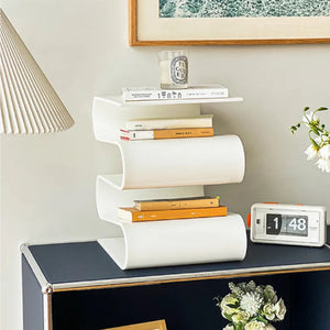 de homê Acrylic Geometric Side Table