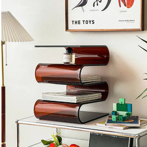 de homê Acrylic Geometric Side Table