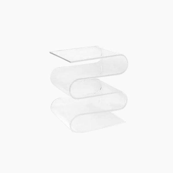 de homê Acrylic Geometric Side Table