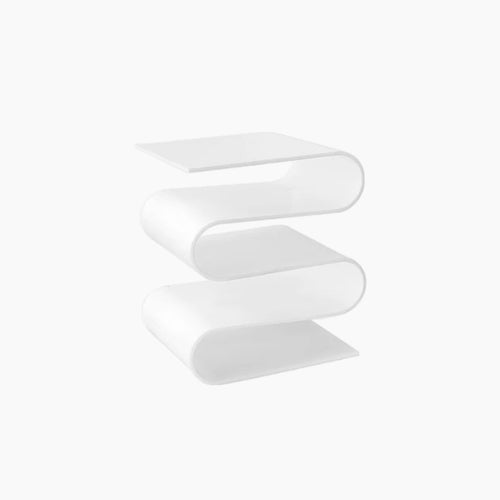 de homê Acrylic Geometric Side Table