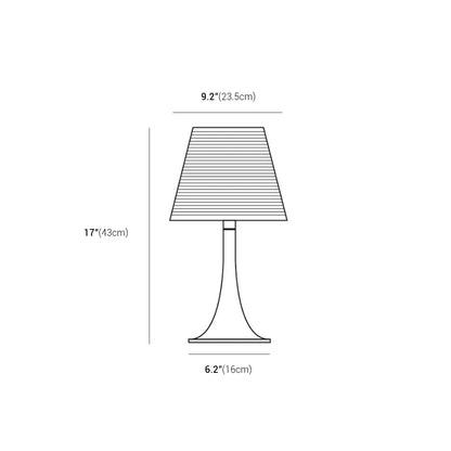 Transparent Polycarbonate Cup Table Lamp