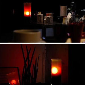 Triangle DIY Style Acrylic Panel Sunset Table Lamp