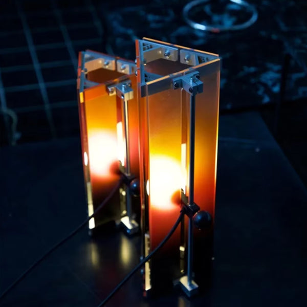 Triangle DIY Style Acrylic Panel Sunset Table Lamp