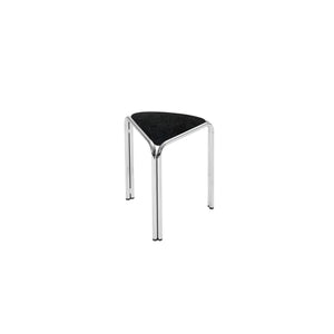 Triangle Stainless Steel Vintage Accent Stool