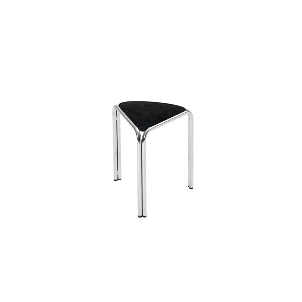 Triangle Stainless Steel Vintage Accent Stool