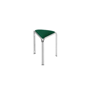 Triangle Stainless Steel Vintage Accent Stool