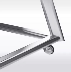 Studio Lima Stainless Steel V-Stand TV Holder