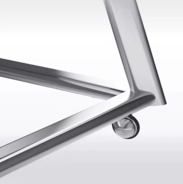 Studio Lima Stainless Steel V-Stand TV Holder