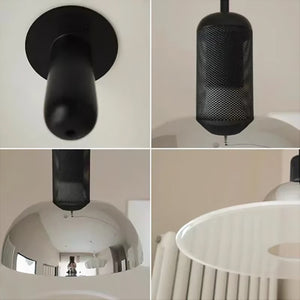 Plafonnier suspendu à LED filaire de conception italienne UFO