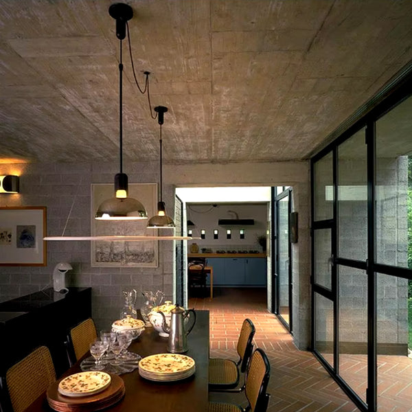 Plafonnier suspendu à LED filaire de conception italienne UFO