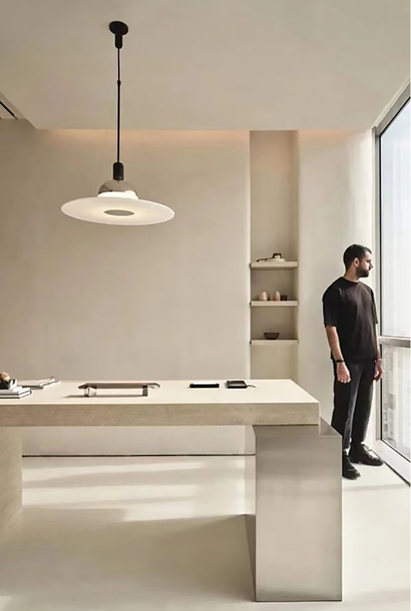 Plafonnier suspendu à LED filaire de conception italienne UFO