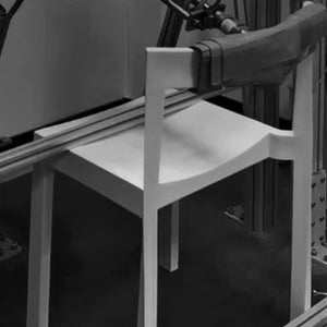 Vintage European Style Plastic Chair