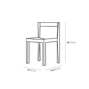 Vintage European Style Plastic Chair