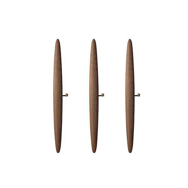 Yū Tokyo Vintage Japanese Solid Wood Wall Coat Rack [Exclusive]