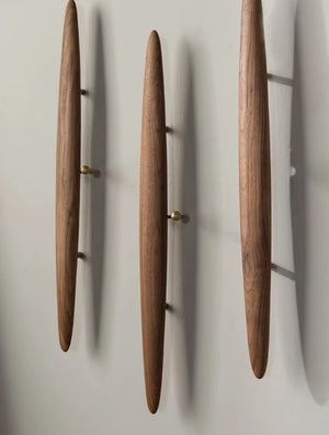 Yū Tokyo Vintage Japanese Solid Wood Wall Coat Rack [Exclusive]