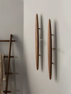 Yū Tokyo Vintage Japanese Solid Wood Wall Coat Rack [Exclusive]
