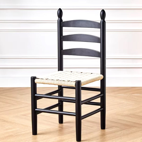 Yū Tokyo Vintage Japanese Solid Wood Rope Woven Chair