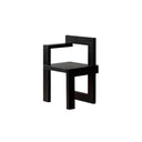 Vintage Solid Oak Wood S Chair