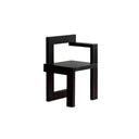 Vintage Solid Oak Wood S Chair