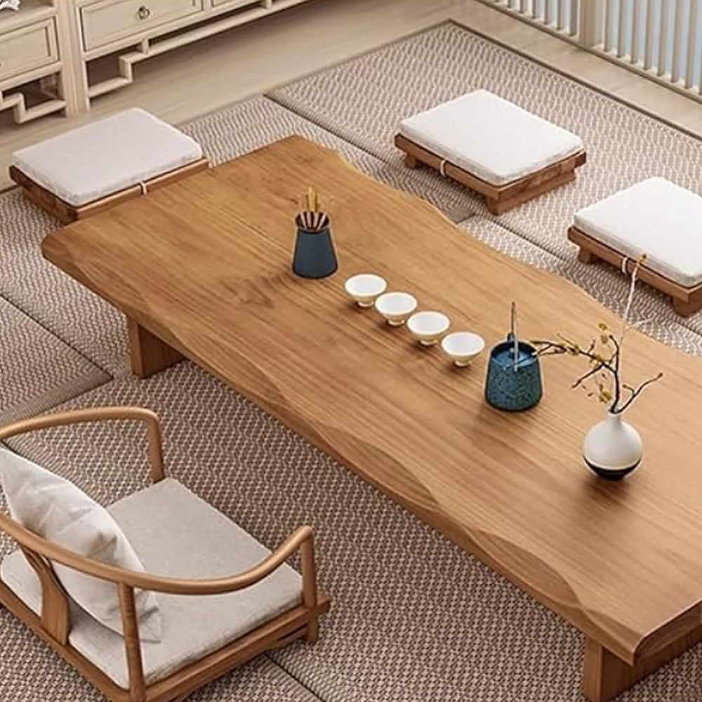 Yū Tokyo Vintage Solid Wood Japanese Tatami Table