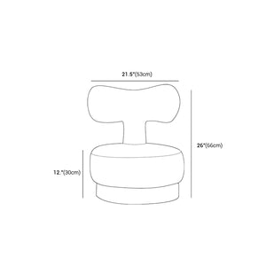 Whale Tail Soft Couch Lounge Chair