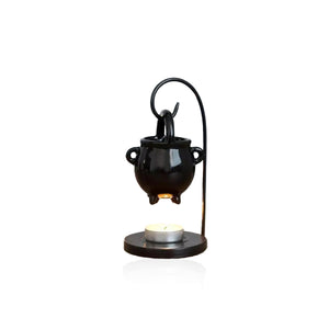 Hexenkessel-Keramik-Kerzenhalter