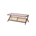Yū Tokyo Bamboo Rattan Coffee Table
