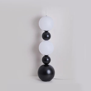 Lampadaire Bauhaus Stacking Ball noir