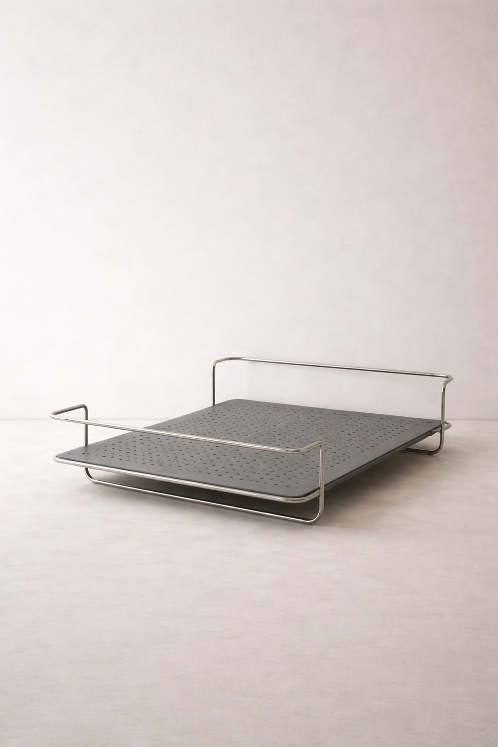 Studio Lima Stainless Steel Industrial Bed Frame