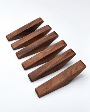 Angular Solid Wooden Wall Hanger