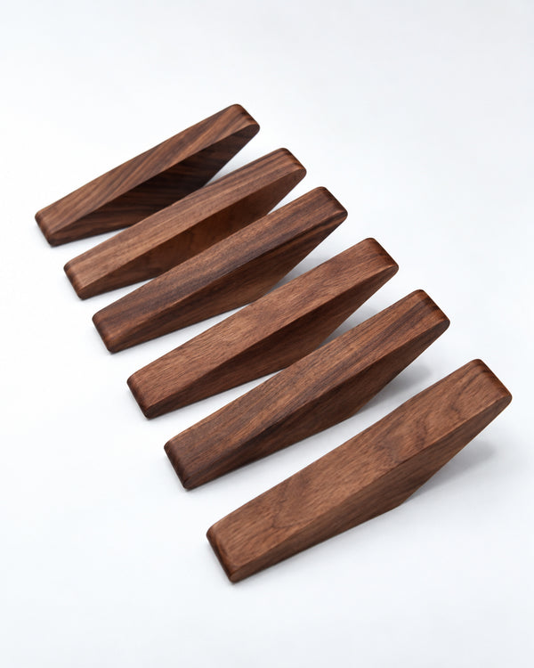 Angular Solid Wooden Wall Hanger