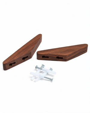 Angular Solid Wooden Wall Hanger