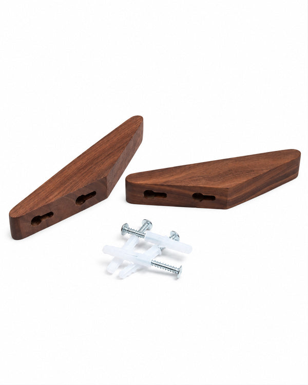 Angular Solid Wooden Wall Hanger