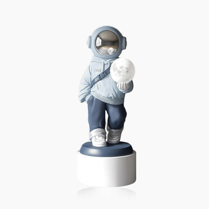 X-Large Astronaut Floor Statue with Moon Lamp