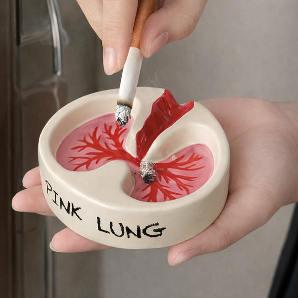 Still Pink Lung For Now Ashtray