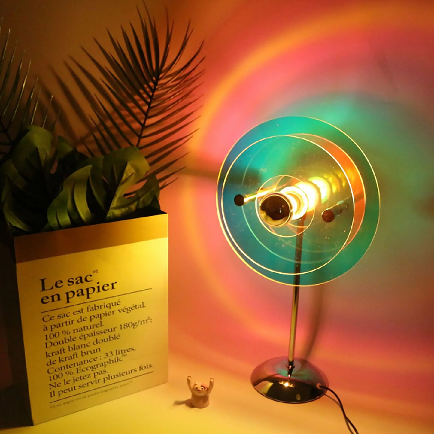 Bauhaus Acrylic Ambience Sunset Table Lamp