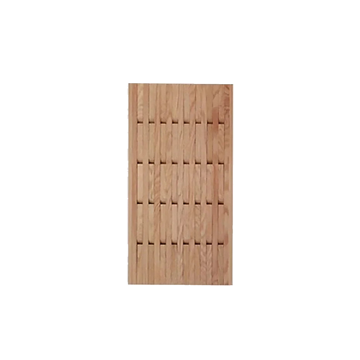 Japanese Style Pine Wood Wall Panel Custom Hanger