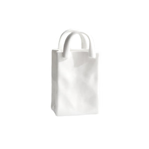 Ceramic Shopping Bag Shape Vase