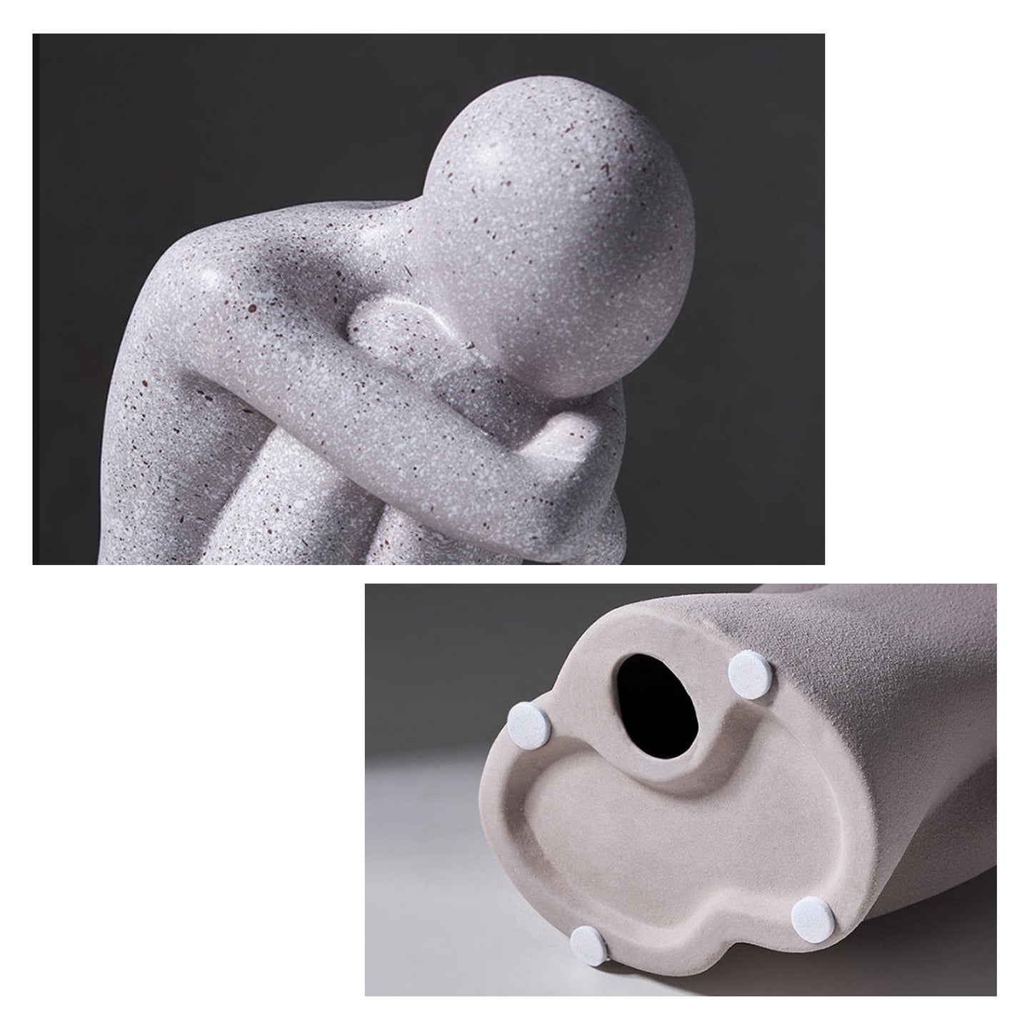Modern Ceramic Figurines Home Decor Sculptures