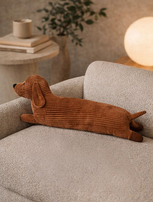 Dachshund Corduroy Lounge Pillow