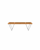 do-ma Scandinavian Pine Wood Slat Bench