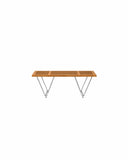 do-ma Scandinavian Pine Wood Slat Bench